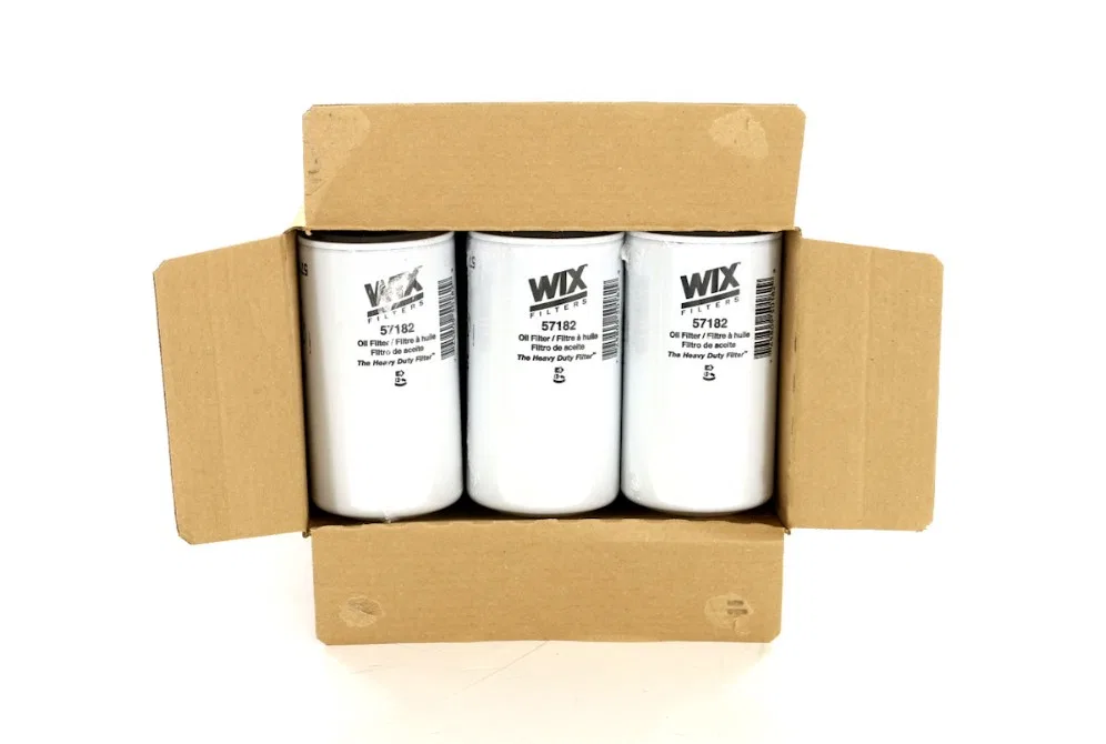 57182MP – WIX FILTR HD Oil Filter, Spin-On 6.94 Inch Height x 3.67 Inch Outer Diameter Top 10 Micron Element 300 PSI ...